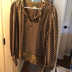 Pippa Polka dot blouse